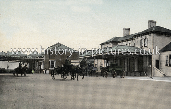 The Railway Station, Hove, Sussex. c.1904